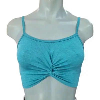 Blusa desizada con nudo — imagen 1