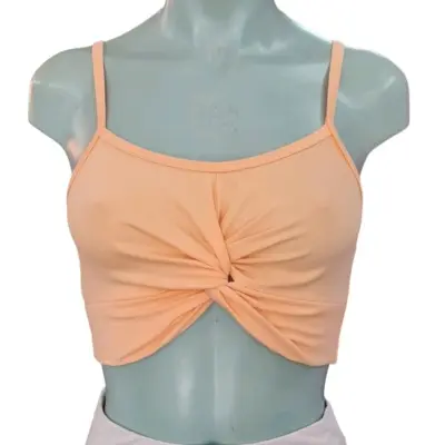 Blusa desizada con nudo — imagen 1