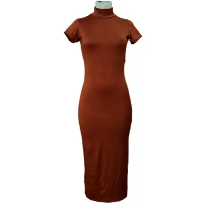 Vestido pullover largo abierto al lado — imagen 1