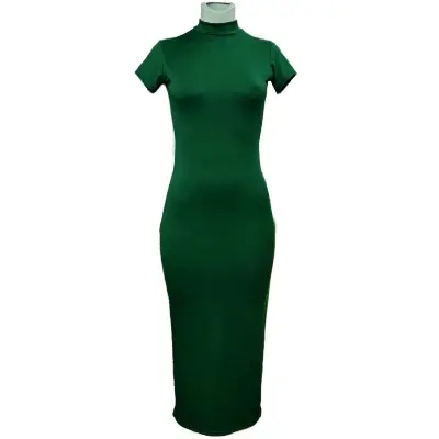 Vestido pullover largo abierto al lado — imagen 1