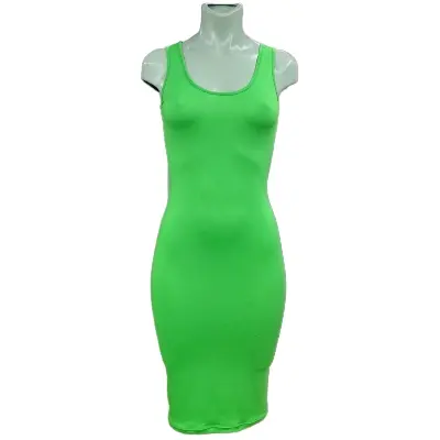 Vestido camiseta largo — imagen 1
