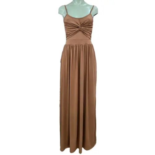 Vestido nudo con tirantes largo — imagen 1