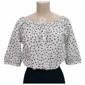 Blusa Diana manga 3/4 miniatura 1