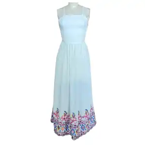 Vestido tope Iris largo miniatura 1