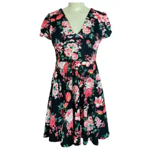 Vestido rico seno rizado miniatura 1