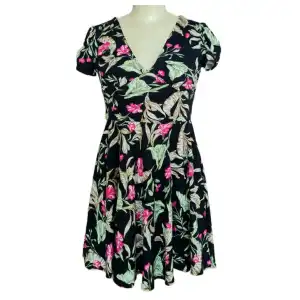 Vestido rico seno rizado miniatura 1