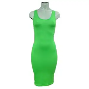 Vestido camiseta largo miniatura 1