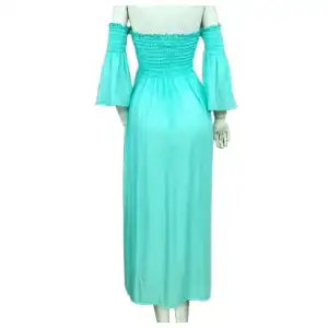 Vestido elastizado largo miniatura 3